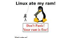 Desktop Screenshot of linuxatemyram.com