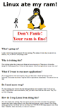 Mobile Screenshot of linuxatemyram.com